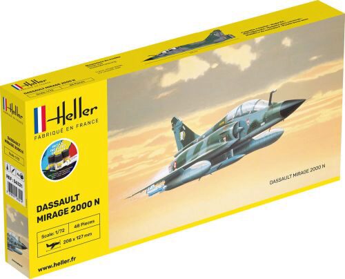 Heller 56321 STARTER KIT Mirage 2000 N