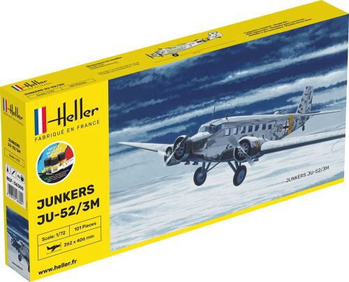 Heller 56380 STARTER KIT Ju-52/3m