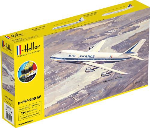 Heller 56459 STARTER KIT B-747 AF