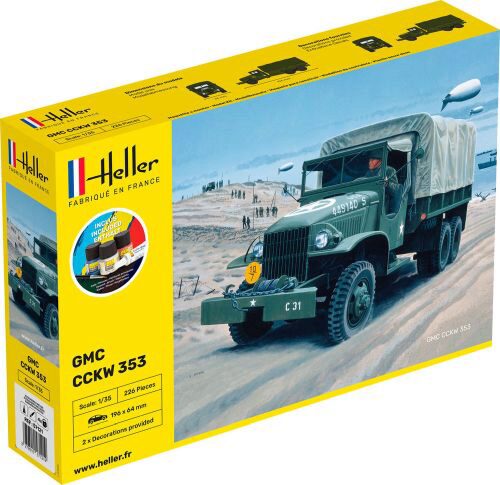Heller 57121 STARTER KIT GMC US-Truck