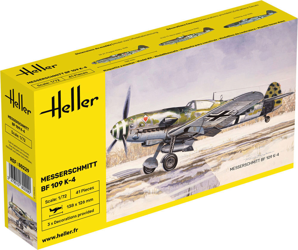 Heller 80229 Messerschmitt Me 109 K-4
