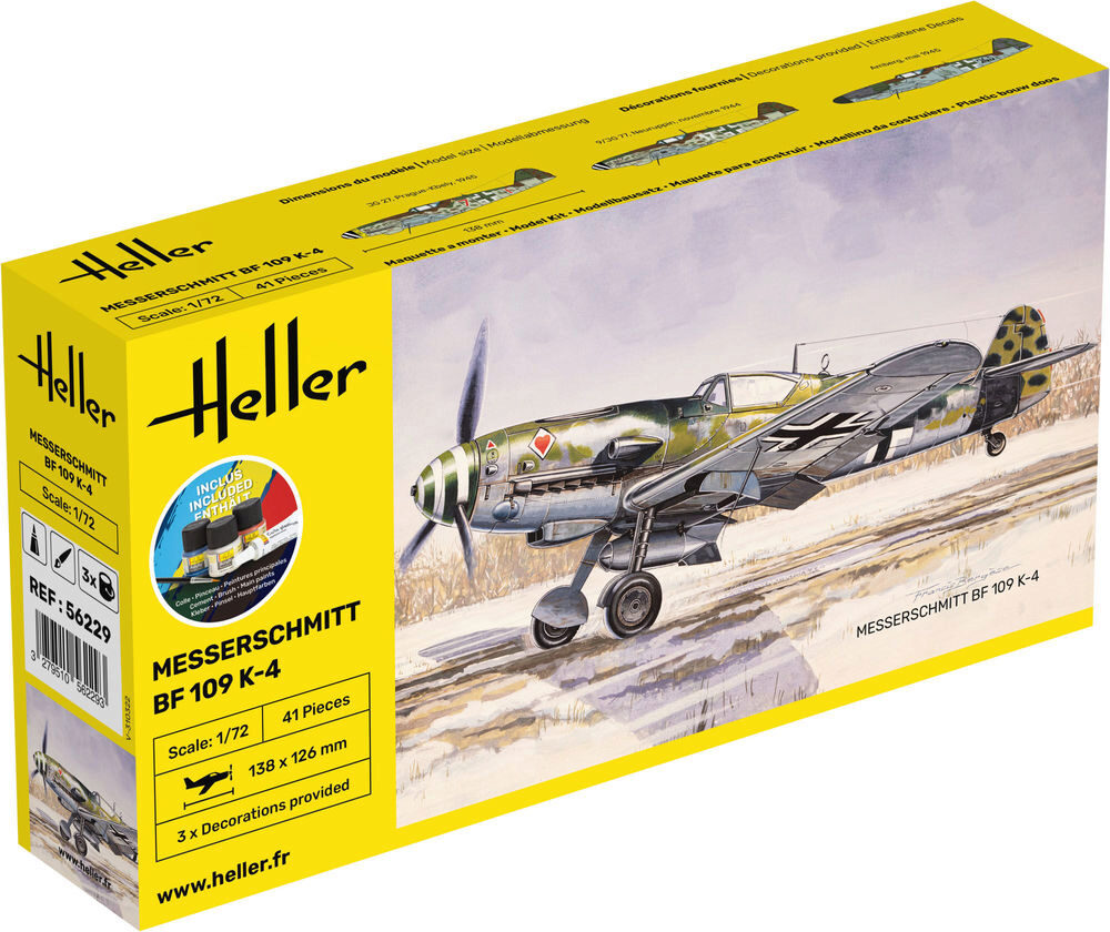 Heller 56229 Messerschmitt Bf 109 K-4
