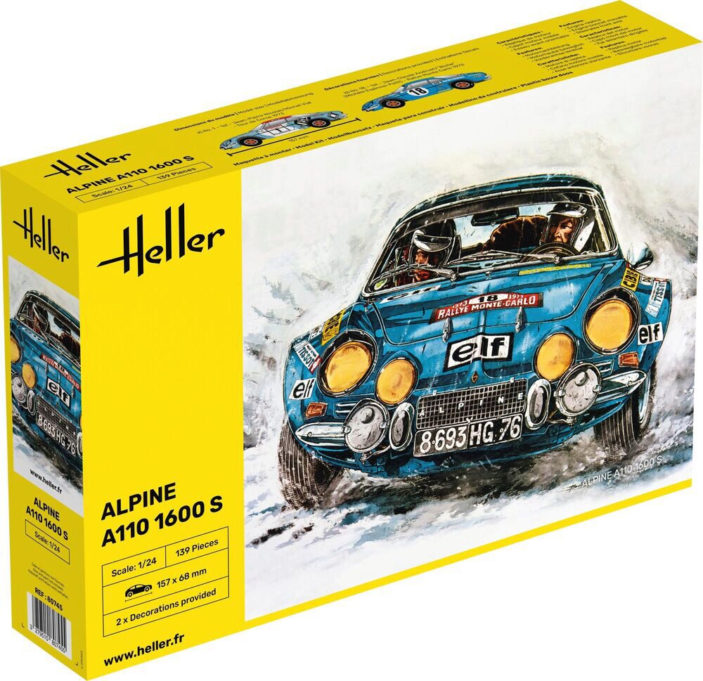 Heller 80745 Alpine A110 (1600), Classic