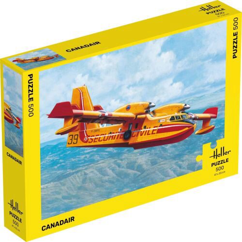 Heller 20370 Puzzle Canadair 500 Pieces