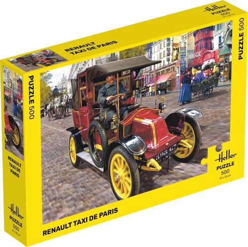 Heller 20705 Puzzle Renault Taxi de Paris 500 Pieces