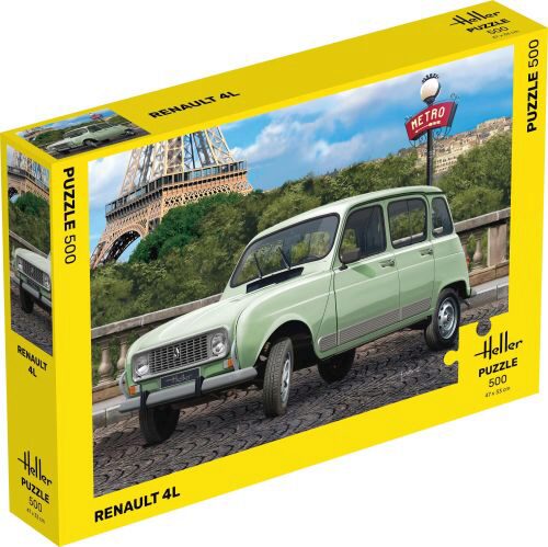 Heller 20759 Puzzle Renault 4L 500 Pieces