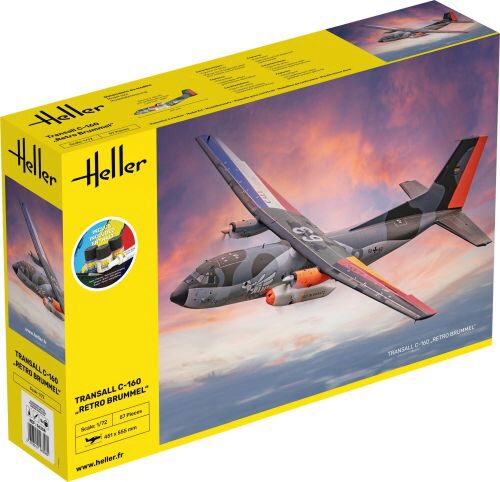 Heller 56358 STARTER KIT TRANSALL C-160 RETRO BRUMMEL