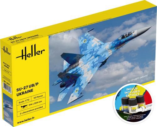 Heller 56371 STARTER KIT SU-27 UB/P Ukraine