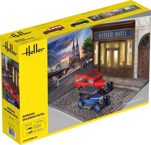 Heller 50330 Diorama Splendid Hotel