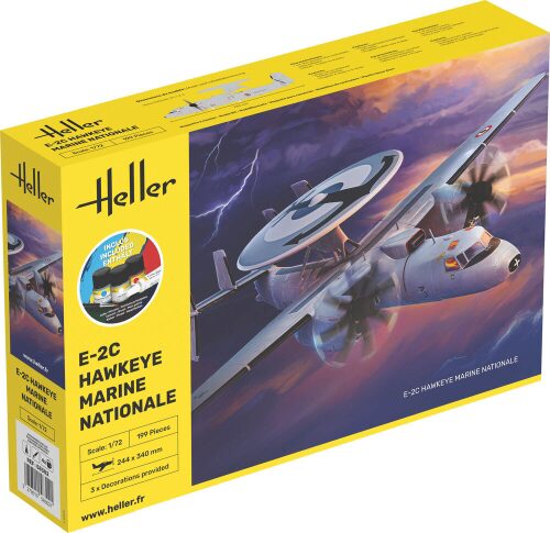 Heller 58302 STARTER KIT E-2C Hawkeye Marine Nationale