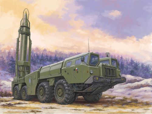 Hobby Boss 82939 Soviet(9P117M1) Launcher w. R17 Rocket of 9K72 Missile Complex Elbrus(Scud B)