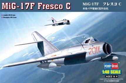 Hobby Boss 80334 1/48 MiG 17F Fresco C
