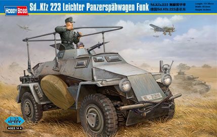 Hobby Boss 82443 1/35 Sd. Kfz. 223 Leichter Panzerspähwagen Funk
