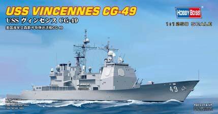 Hobby Boss 82502 1/1250 CG-49 USS Vincennes