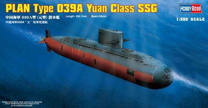 Hobby Boss 83510 1/350 PLAN Type 039A Yuan Cla