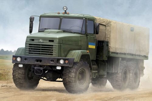 Hobby Boss 85512 Ukraine KrAZ-6322 "Soldier" Cargo Truck