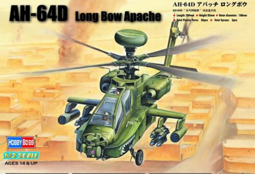 Hobby Boss 87219 1/72 AH-64D Long Bow Apache