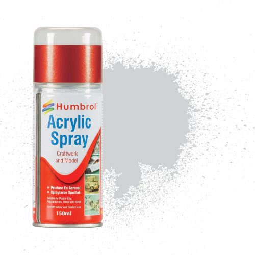 Humbrol AD6011 Acryl-Spray Silber metallic 150 ml