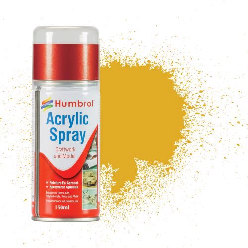 Humbrol AD6016 Acryl-Spray Gold metallic 150 ml