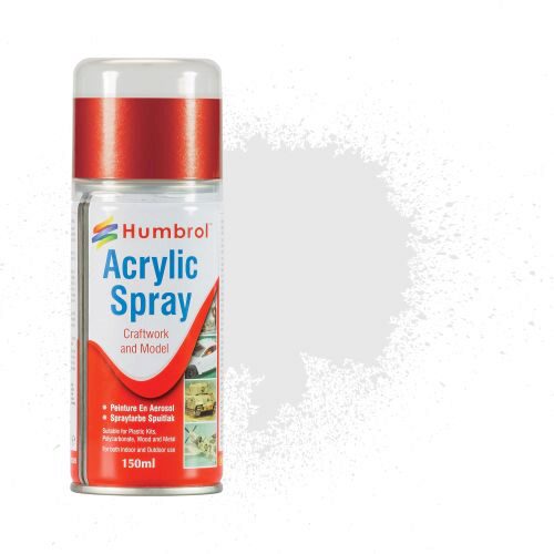 Humbrol AD6034 Acryl-Spray Weiss matt 150 ml