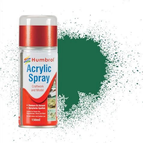 Humbrol AD6038 Acryl-Spray Hellgrün, glänzend