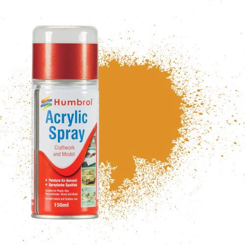 Humbrol AD6054 Acryl-Spray Messing metallic 150 ml