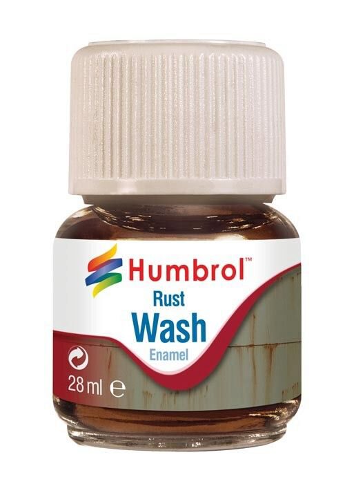 Humbrol AV0210 Enamel Wash Rust 28 ml