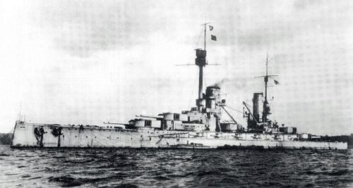 ICM S.016 Kronprinz fullhull & waterline WWI German Battleship