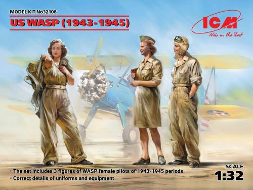ICM 32108 US WASP (1943-1945) (3 figures)