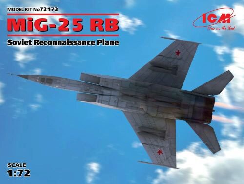 ICM 72173 MiG-25 RB,Soviet Reconnaissance Plane