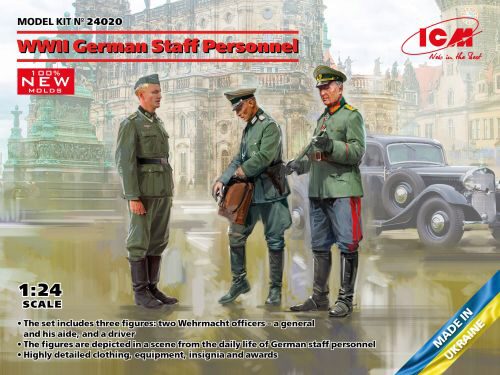 ICM 24020 WWII German Staff Personnel (100% new molds)