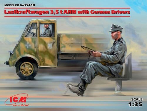 ICM 35418 Lastkraftwagen 3,5t AHN w.German Drivers Limited