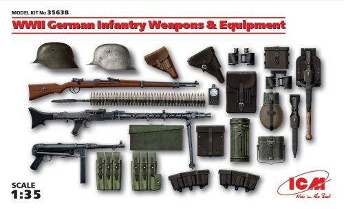 ICM 35638 1/35 WWII Waffen und Ausrüstu