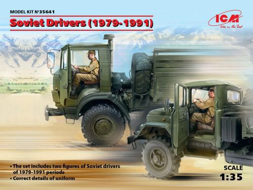 ICM 35641 Soviet Drivers(1979-1991)(2 Figures)