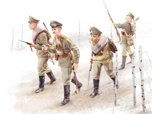 ICM 35677 1/35 WWI Russische Infanterie