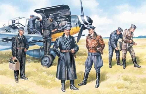 ICM 48082 1/48 WWII Luftwaffe Piloten u