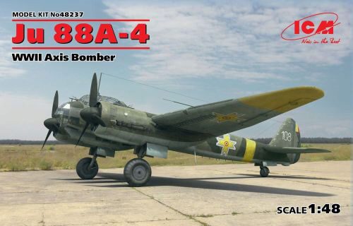 ICM 48237 Ju 88A-4, WWII Axis Bomber