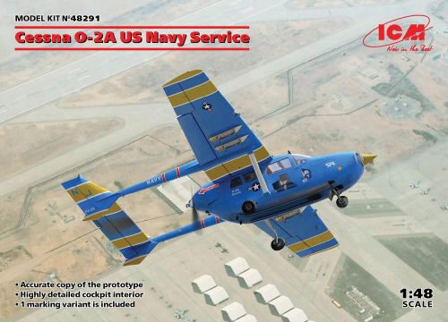 ICM 48291 Cessna O-2A US Navy Service