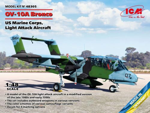 ICM 48305 OV-10? Bronco US Marine Corps, Light Attack Aircraft