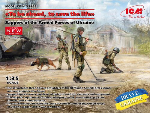 ICM 35753 To be ahead, to save the life, Sappers of the Armed Forces of Ukraine
