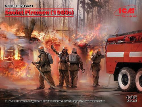 ICM 35623 Soviet Firemen (1980s)
