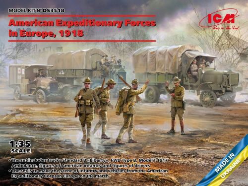 ICM DS3518 American Expeditionary Forces in Europe, 1918