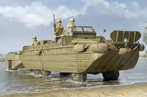 I LOVE KIT 63539 GMC DUKW-353 with WTCT-6 Trailer