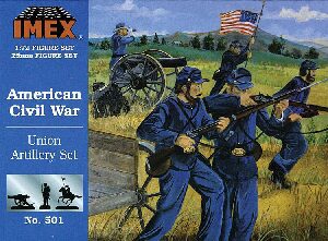 IMEX 940501 1/72 Sezessionskrieg: Unions-Artillerie