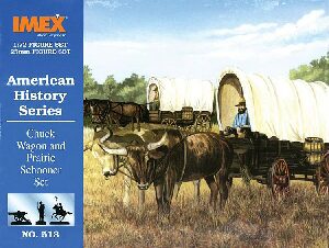 IMEX 940513 1/72 Amerikanische Geschichte:Küchen-und Planwagen