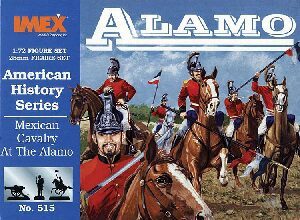 IMEX 940515 1/72 Amerikanische Geschichte:Mexikanische Kavallerie Alamo