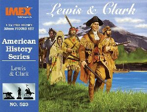 IMEX 940523 1/72 Amerikanische Geschichte: Lewis & Clark - Entdecker