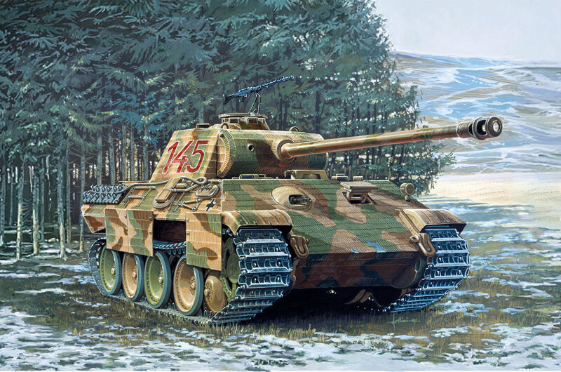 Italeri 0270 Sd.Kfz. 171 Panther Ausf. A  WA