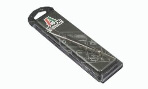 Italeri 50821 Fine Serrated Locking Tweezers - Pinzette fein 160