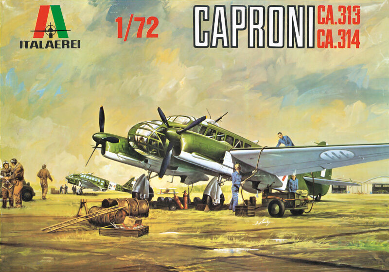 Italeri 106 Caproni CA.313/314 Vintage